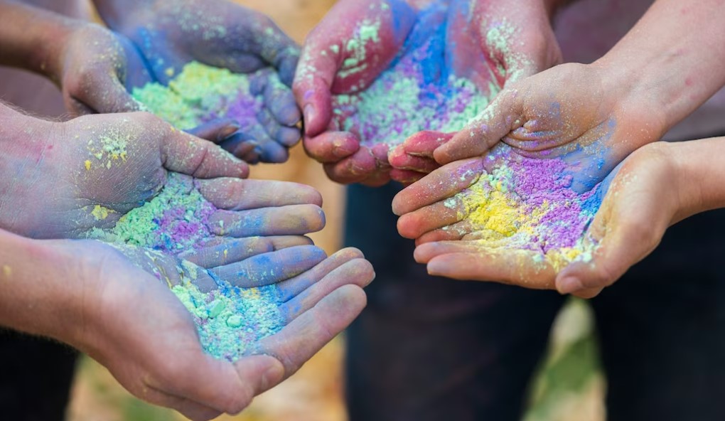 INDIA: FESTIVAL HOLI DE LOS COLORES